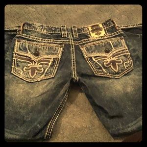 Men’s Rock Revival Jeans.
